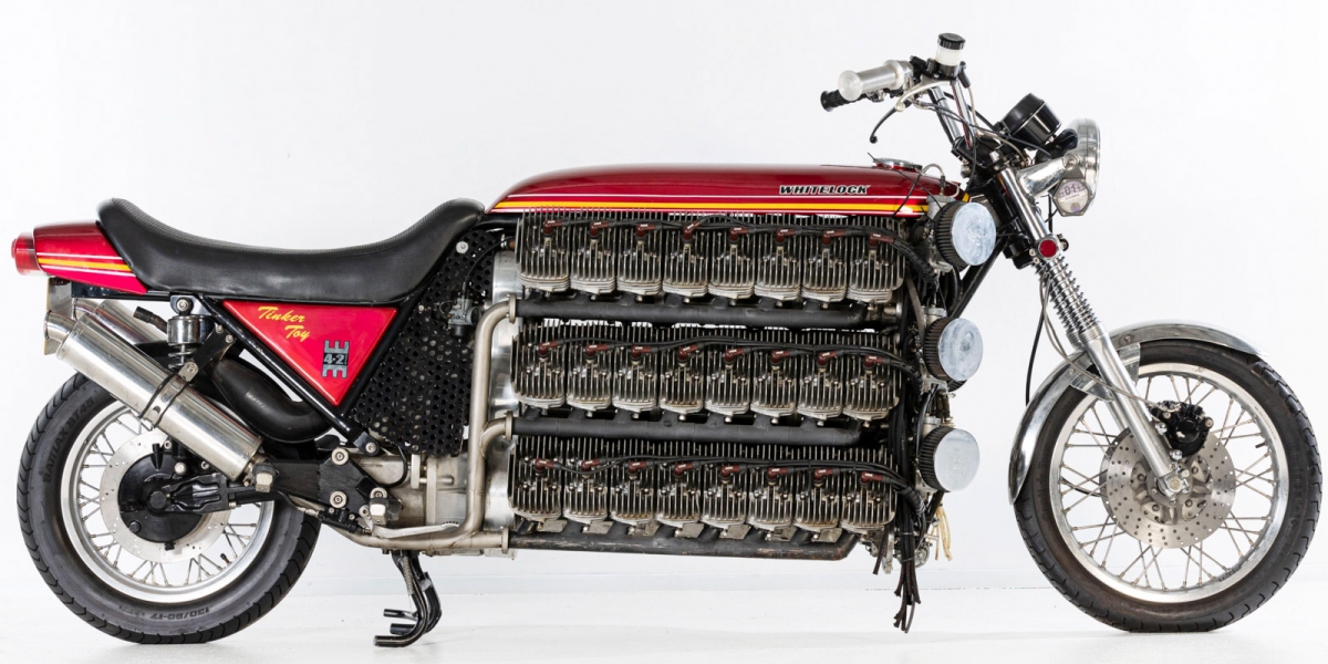 你的機車有幾缸?48缸Kawasaki 怪獸來襲 最多汽缸金氏世界紀錄「Tinker Toy」即將拍賣