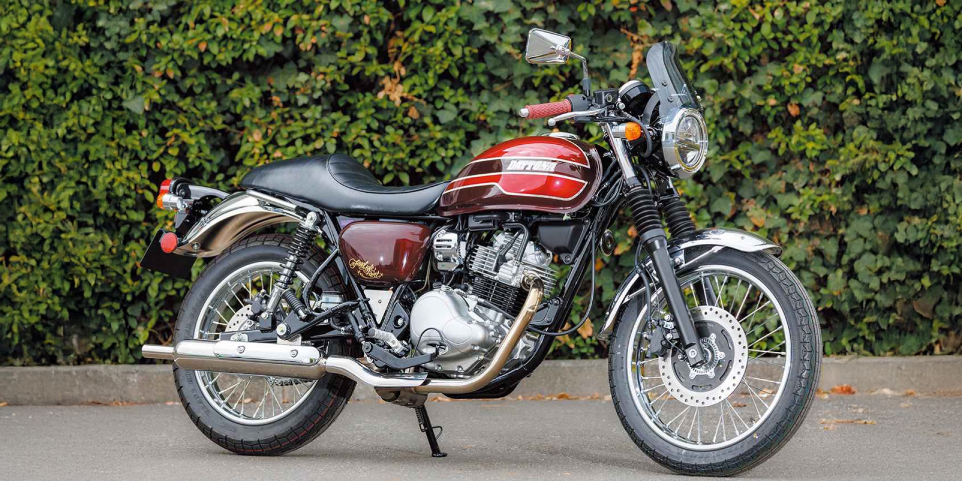 重現經典 650-RS 咖啡風範！Daytona 推出 Kawasaki W230 專用改裝套件