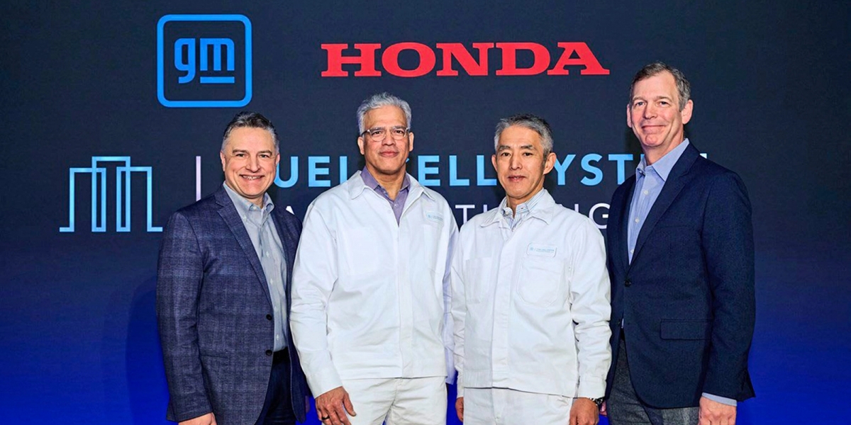 Honda和通用汽車合作成立「氫燃料電池製作有限公司」,降低三分之二成本,致力生產成本合理的氫燃料電池。