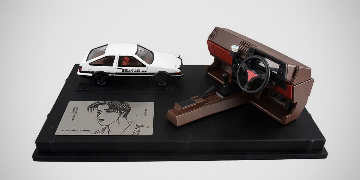 Tomica Premium Unlimited 頭文字D特別版：AE86 Trueno「Steering View」模型，1/64 比例、可動方向盤，售價 ¥3,300