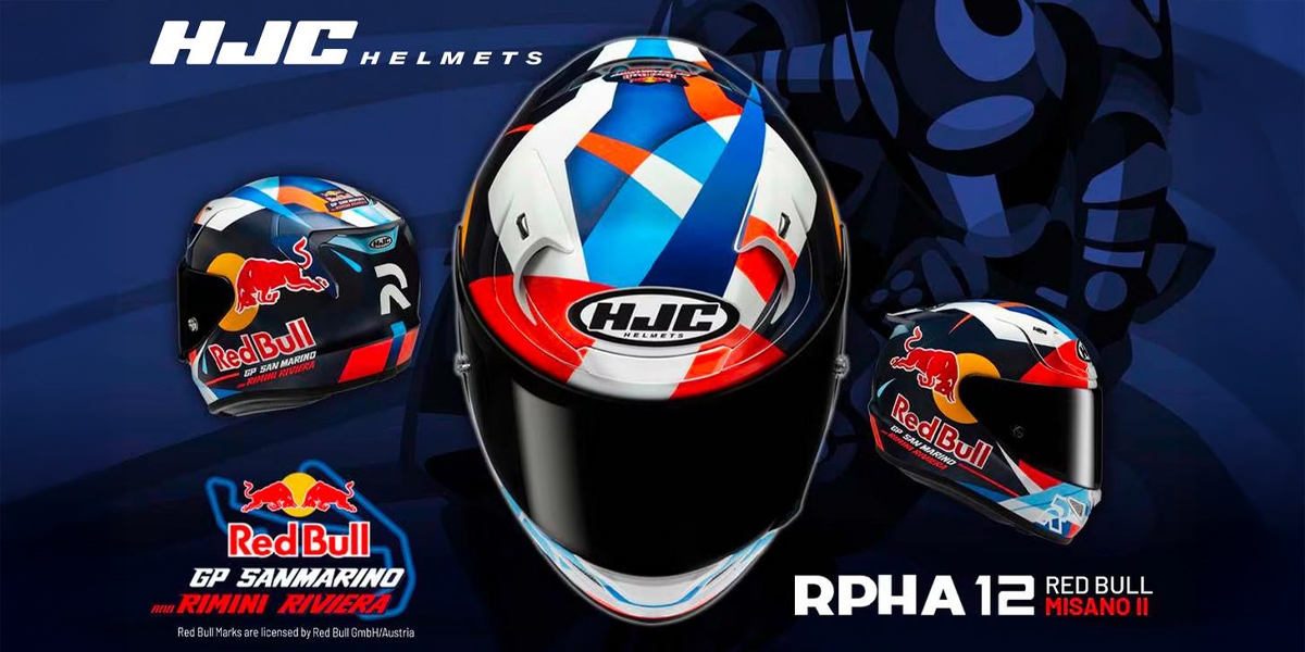 限量總是殘酷的！HJC RPHA 12 再推 Red Bull 聯名第二彈「Misano GP2」限定彩繪