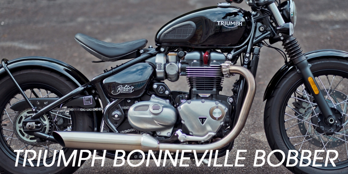 硬派紳士。TRIUMPH BONNEVILLE BOBBER