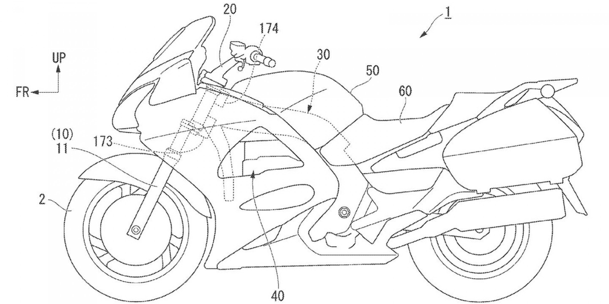 替機車自駕系統鋪路?HONDA自動轉向新專利曝光,避免無人車造成二次傷害!