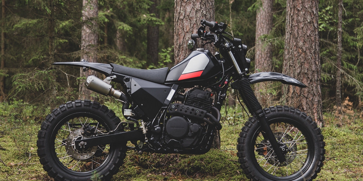 來自波羅的海的黑魔法 - HONDA NX650 by theDiffers