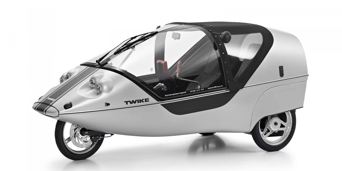 Twike:一種結合了人力和電力的三輪電動車