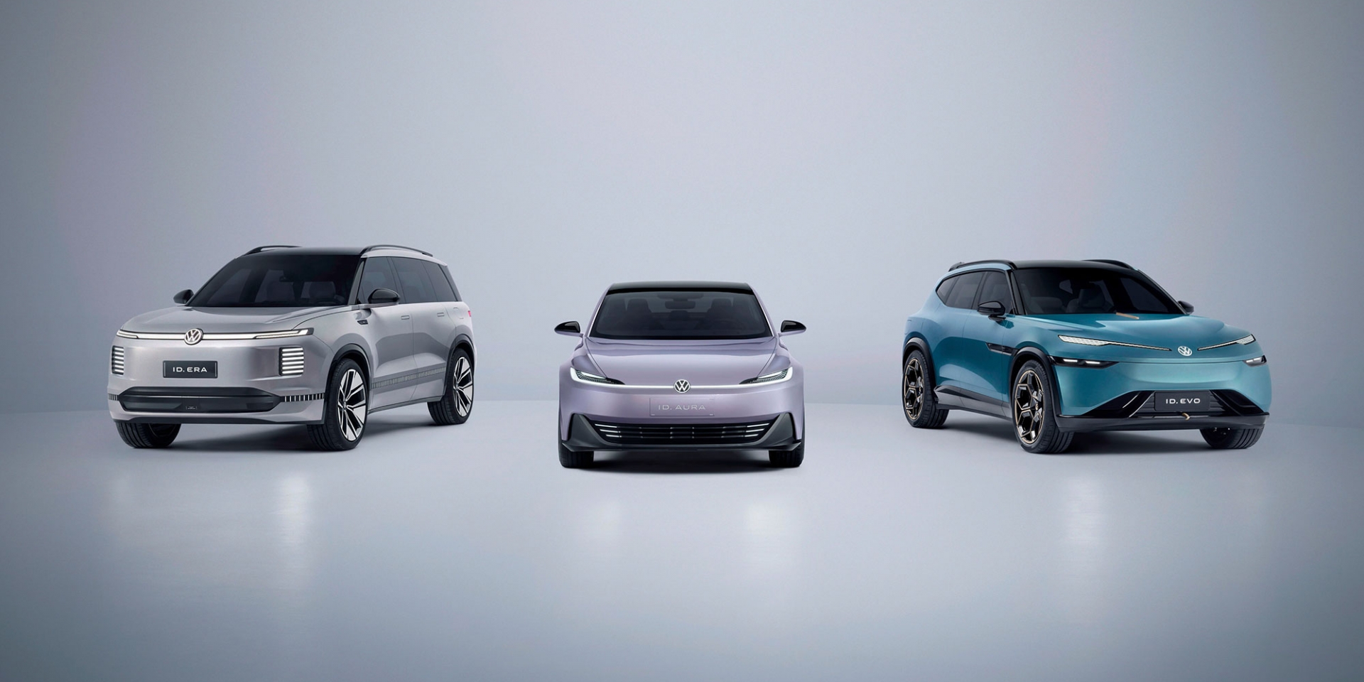 Volkswagen電動概念車三連發：ID. Aura、ID. ERA、ID. EVO概念車閃爆上海車展！