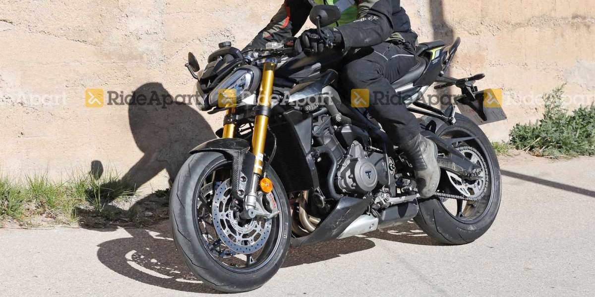 Öhlins金筷子上身!Triumph Street Triple新車間諜照曝光
