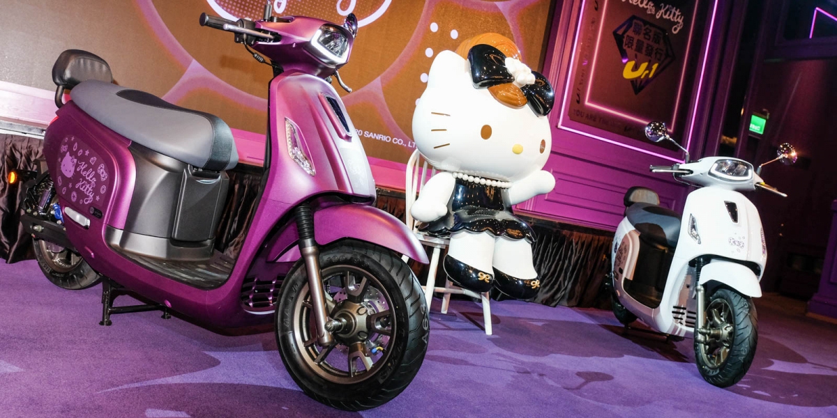 可愛 配上迷幻酷炫!PGO Hello Kitty Ur1正式發表