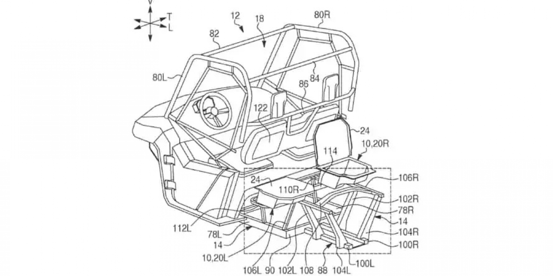 這很本田！Honda 申請 UTV 新專利，用「機械結構」讓貨斗變聰明