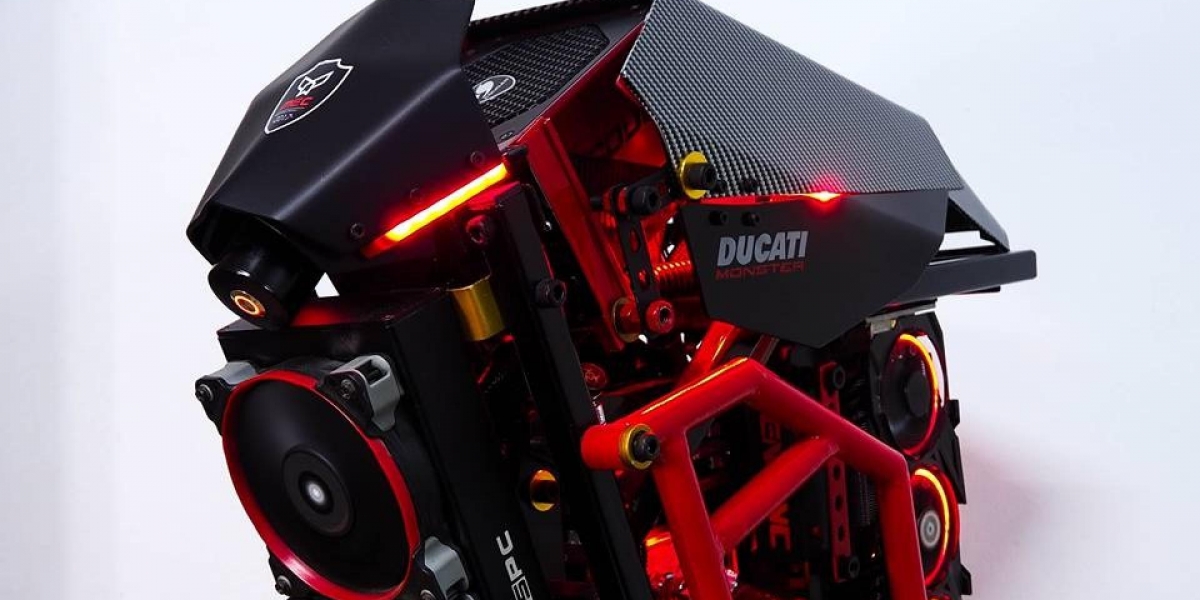 電腦改裝成DUCATI MONSTER!