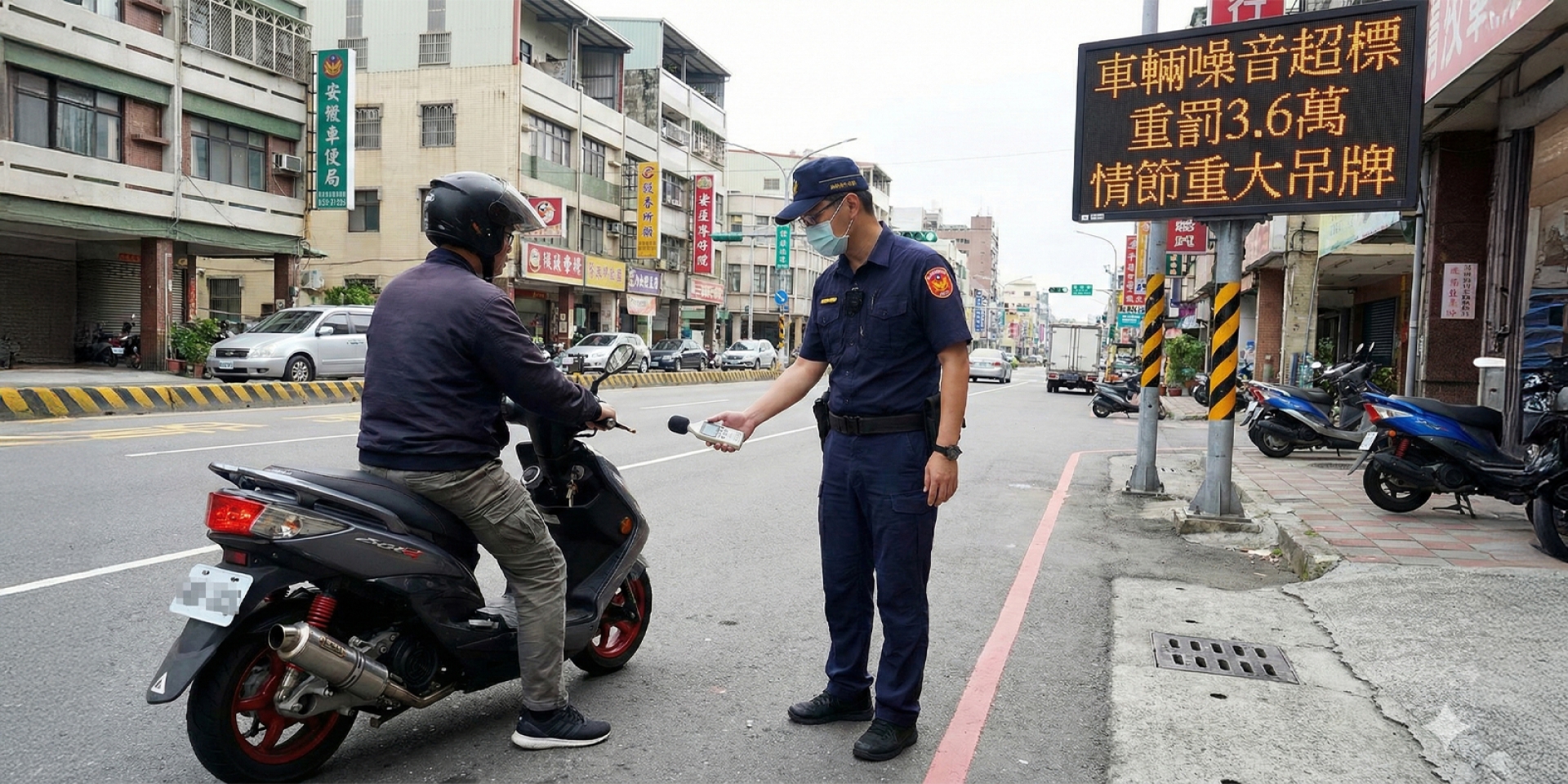 炸街黨注意！立院三讀通過噪音法修正，罰單最重3萬6，再吵直接扣牌！