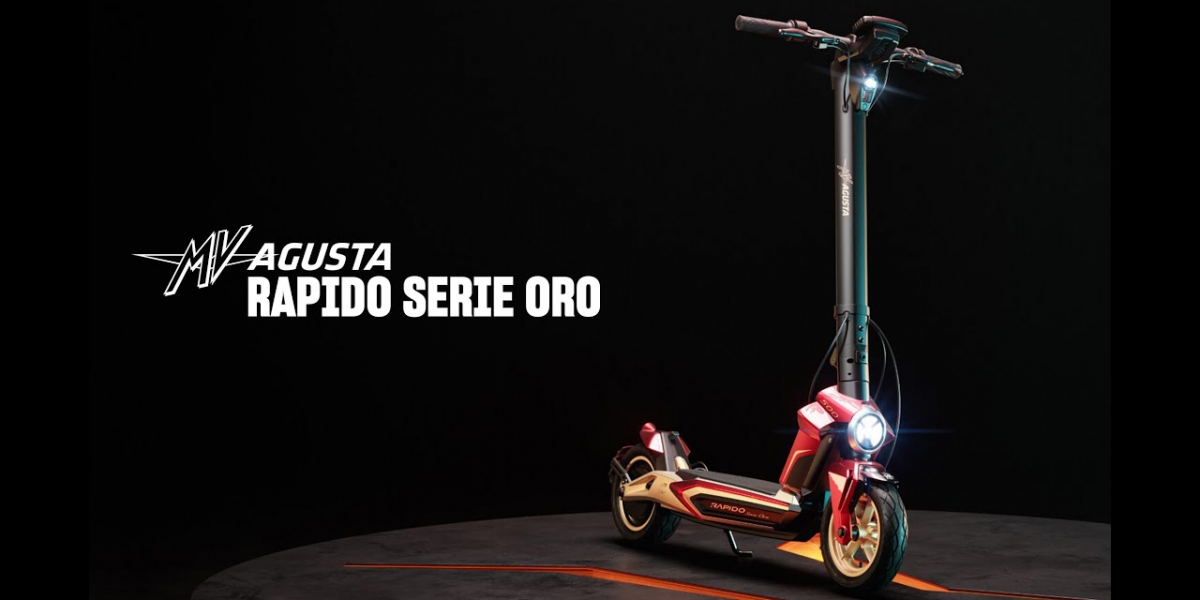 有Sport+模式的精品電動滑板車!MV AGUSTA Rapido Serie Oro 海外發表