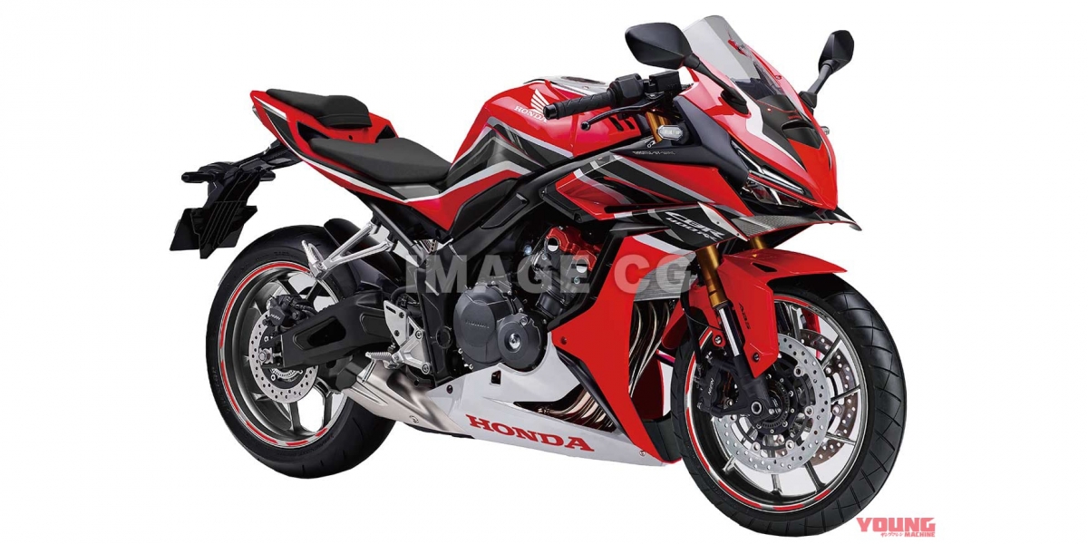 HONDA CBR400RR CG圖曝光!四缸VTEC迎戰ZX-25R?