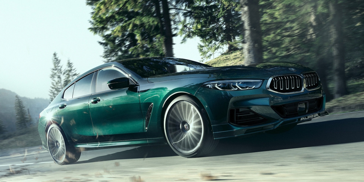 新年式Alpina B8 Gran Coupe三秒可破百,底盤懸吊再升級