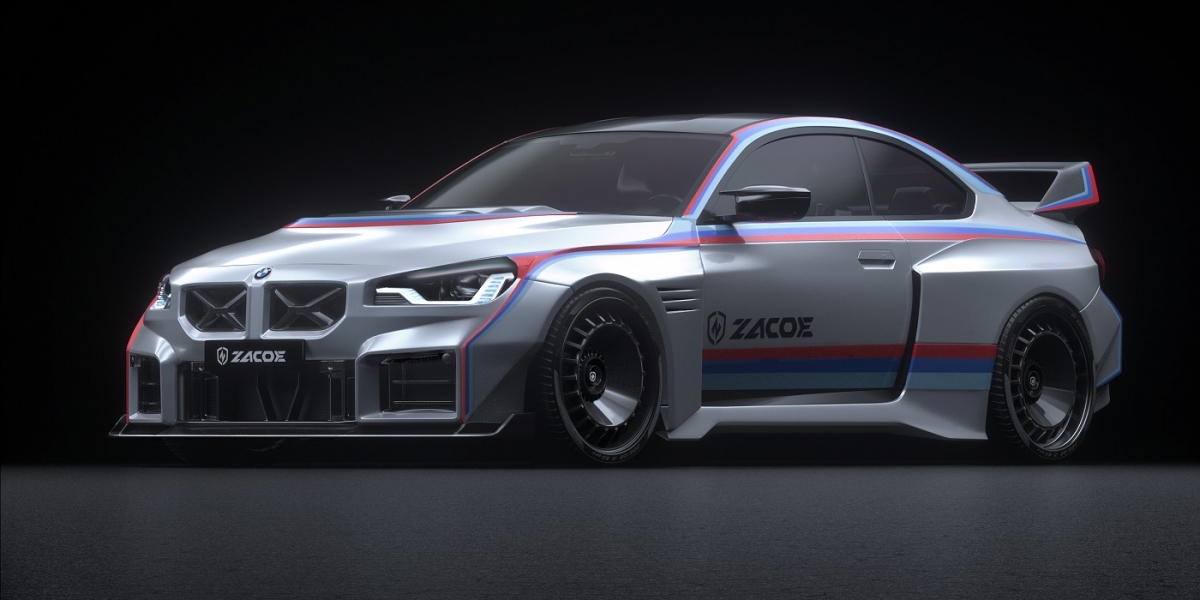 經典「大瓶」可樂瓶再現,ZACOE推出BMW G87 M2寬體套件“Meister”