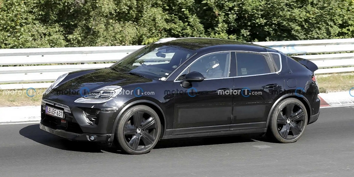 Porsche Macan吹起電動風!外媒在紐柏林賽道上捕捉到測試車身影