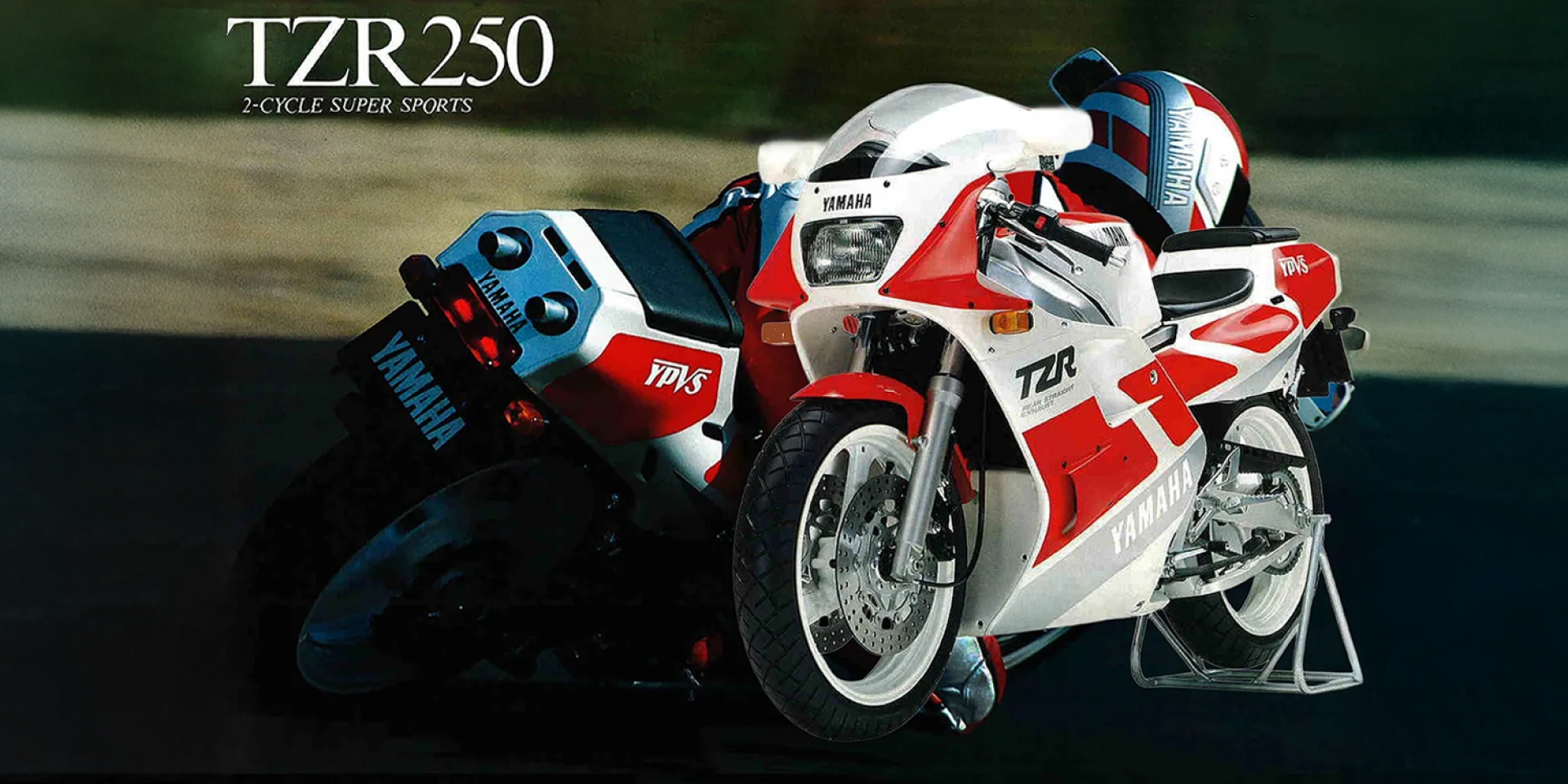 怪騎物語。背道而馳的極致浪漫！Yamaha TZR250 (3MA) 後方排氣：把 YZR500 的靈魂反轉過來