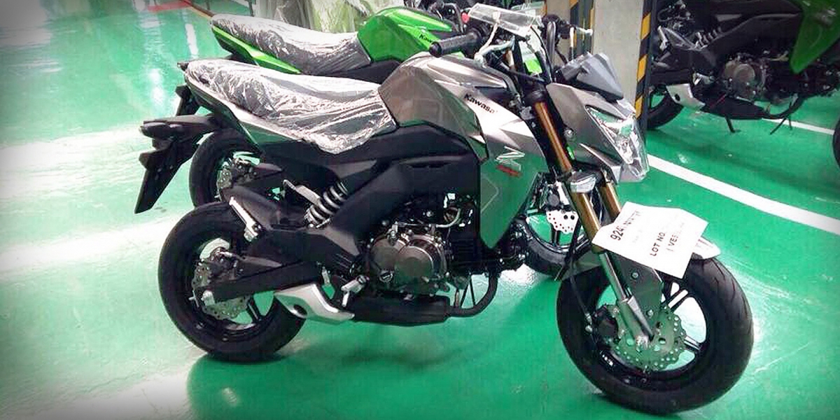 小輪輕檔玩樂主義。Kawasaki Z125 間諜照泰國曝光