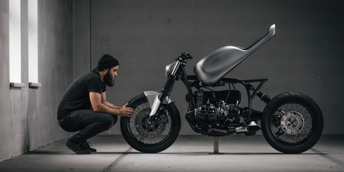 超現代主義。BMW R100R by VAGABUND MOTO