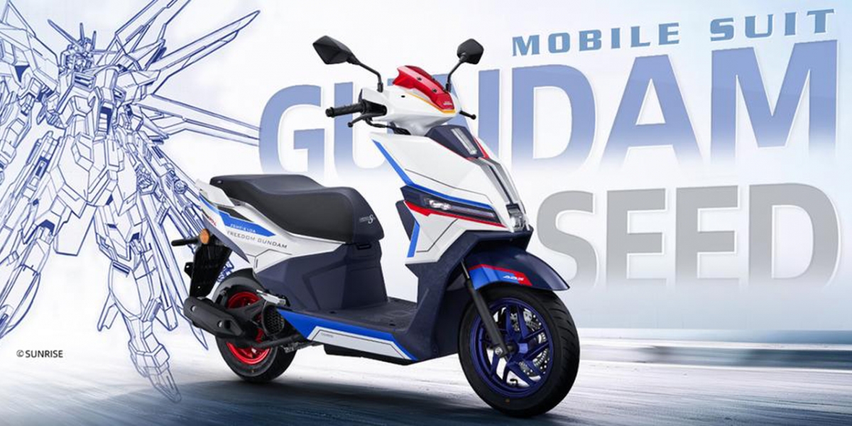 Honda「NS125FX 自由鋼彈聯名限量版」在中國強勢爆誕發表！