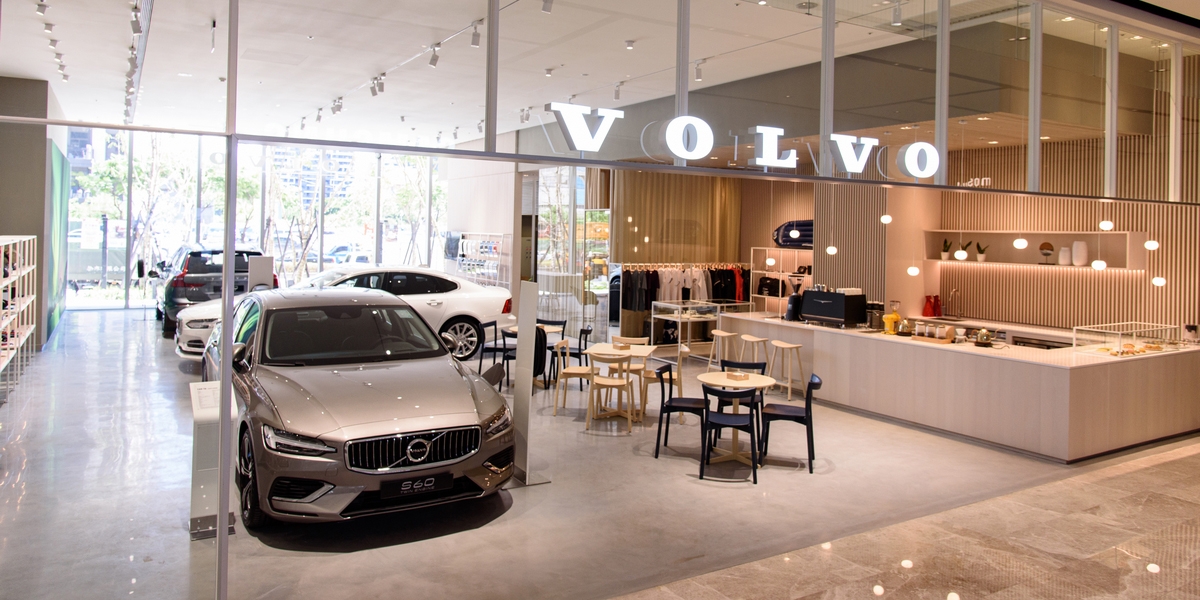 官方新聞稿。北歐斯堪地那維亞豪華氛圍,「Volvo Downtown Store」 新莊城市展間正式營運!