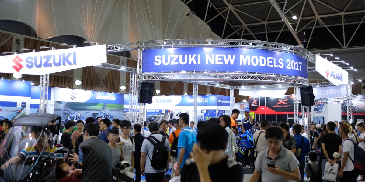 GP廠車GSX-RR來了! 2017 國際車展SUZUKI展場介紹