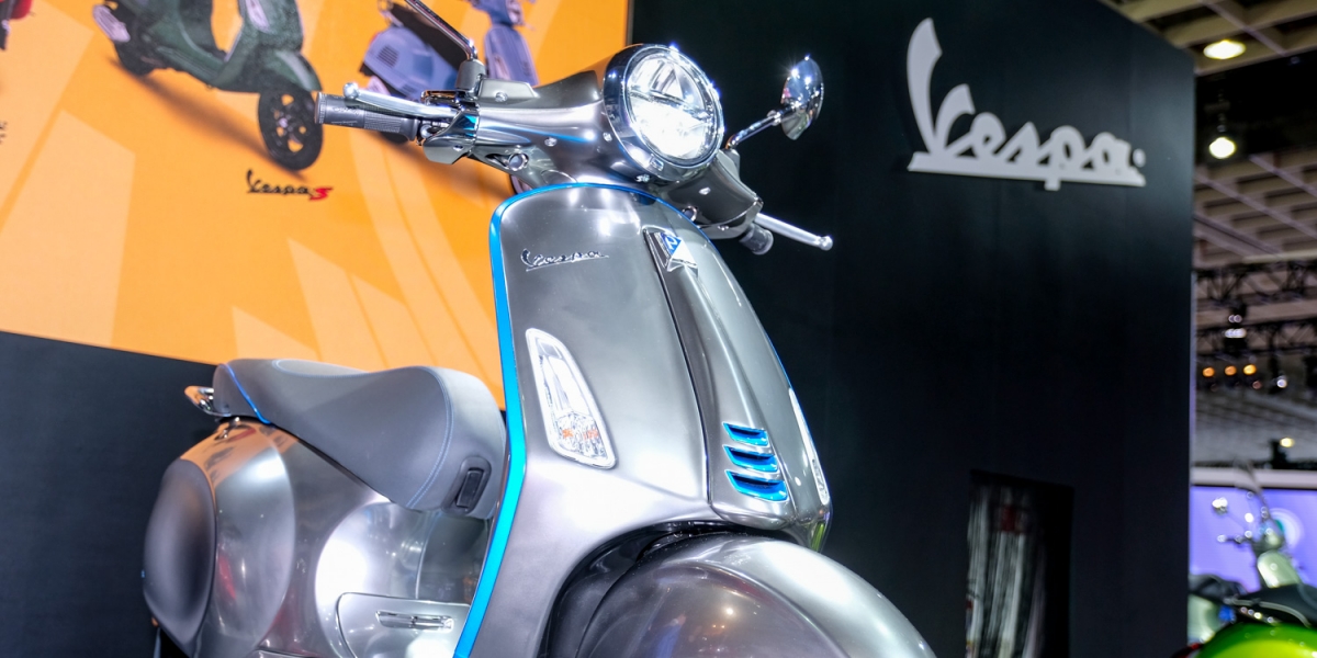 2018世界新車大展。經典外貌科技未來,Vespa迎接電動新時代
