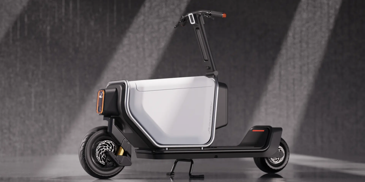Scootility utility scooter:140公升快拆貨箱、可換電雙電池、100公里續航的貨運電動滑板車!