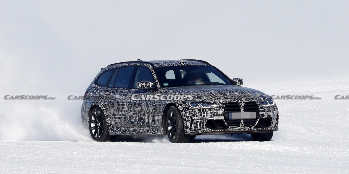 BMW M3 Touring測試車雪地試身手!會比C63 Estate先報到嗎?
