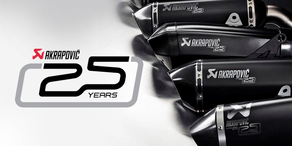 狂野怒吼25個年頭。蠍子(Akrapovic)25週年限量管,殘酷登場