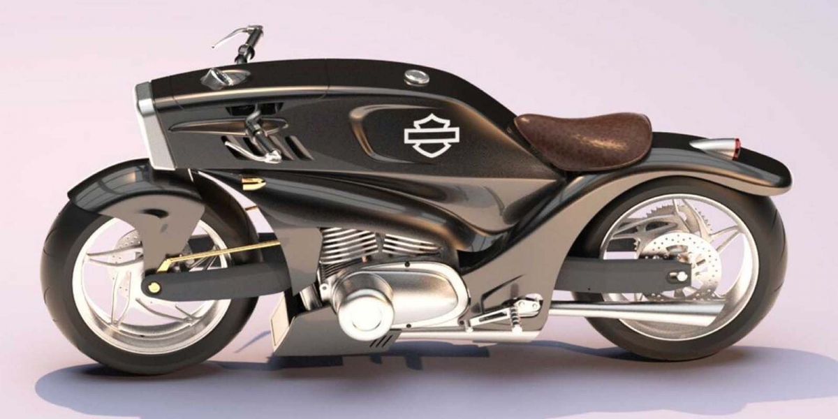 台科大學生繪製Harley-Davidson Streetfighter概念車圖受外媒關注!