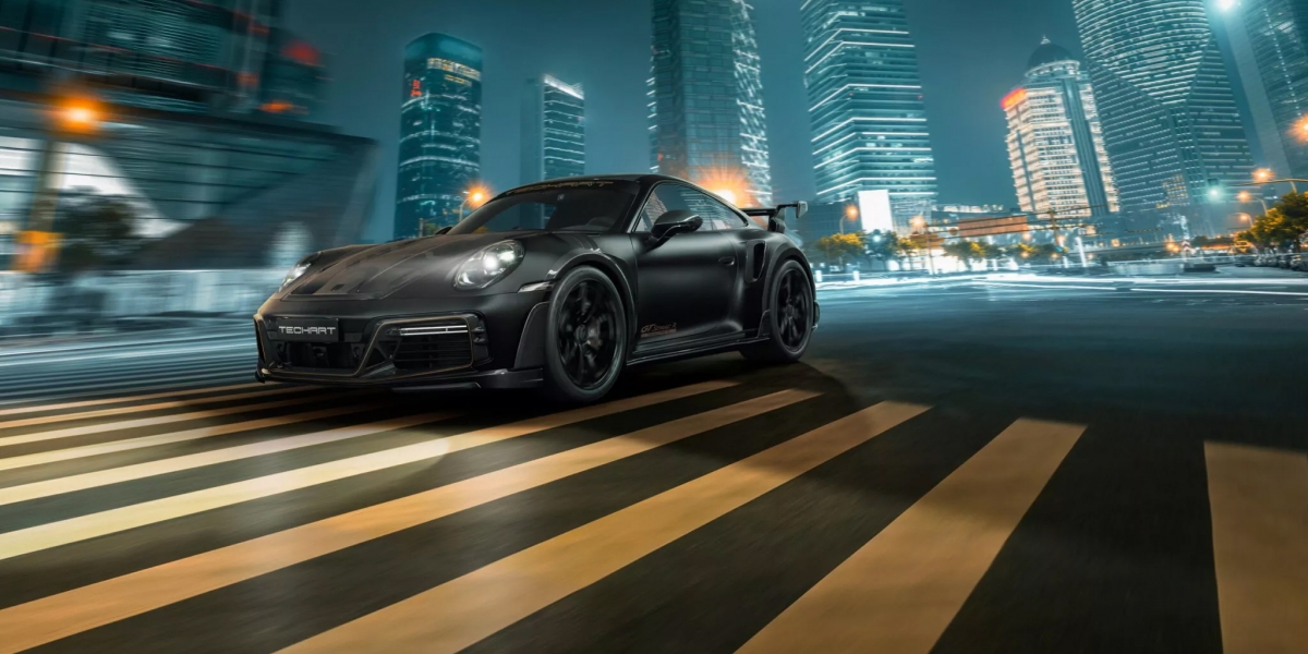 慶祝911 Turbo五十週年,Techart推出799匹馬力的「Monochrome」