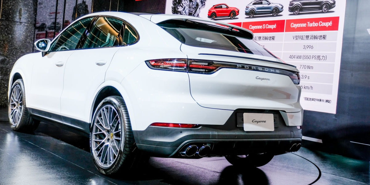 流線、實用兩者兼具,Porsche Cayenne Coupé台灣上市