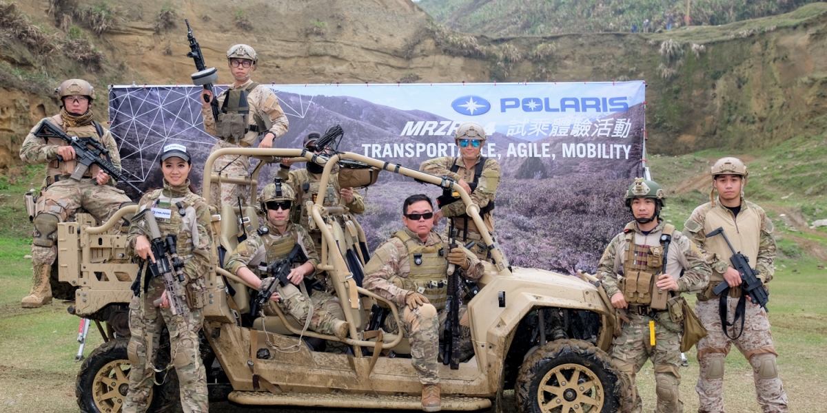軍規越野猛獸。POLARIS MRZR 4試乘體驗會