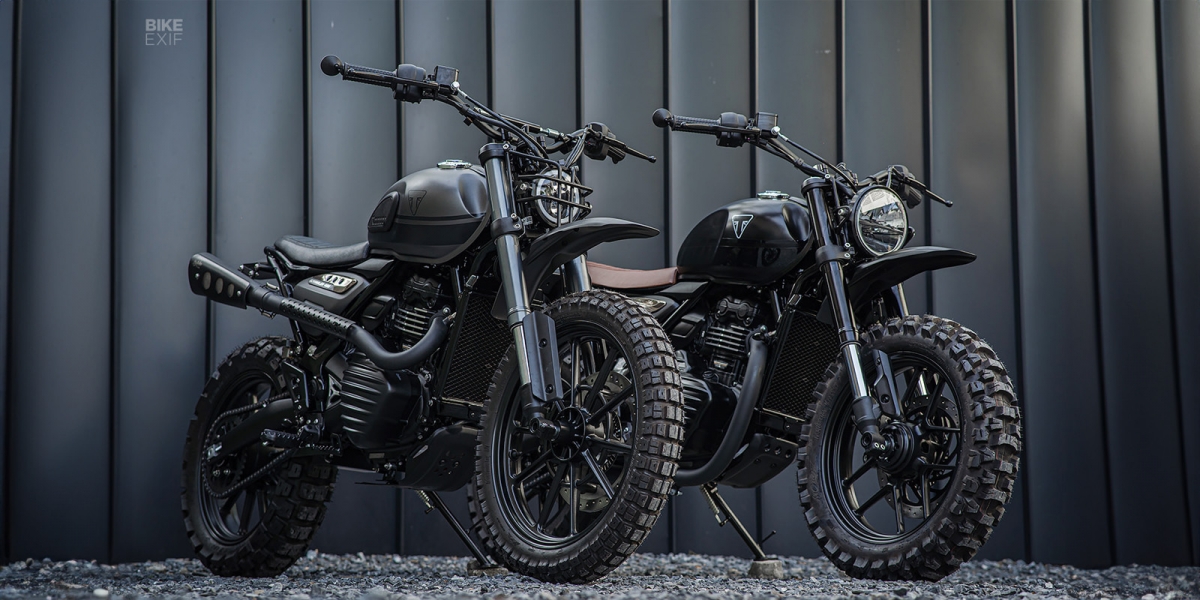 K-Speed 玩轉 Triumph 400 雙生車,打造 Scrambler X 與 Speed 400 改裝作品!