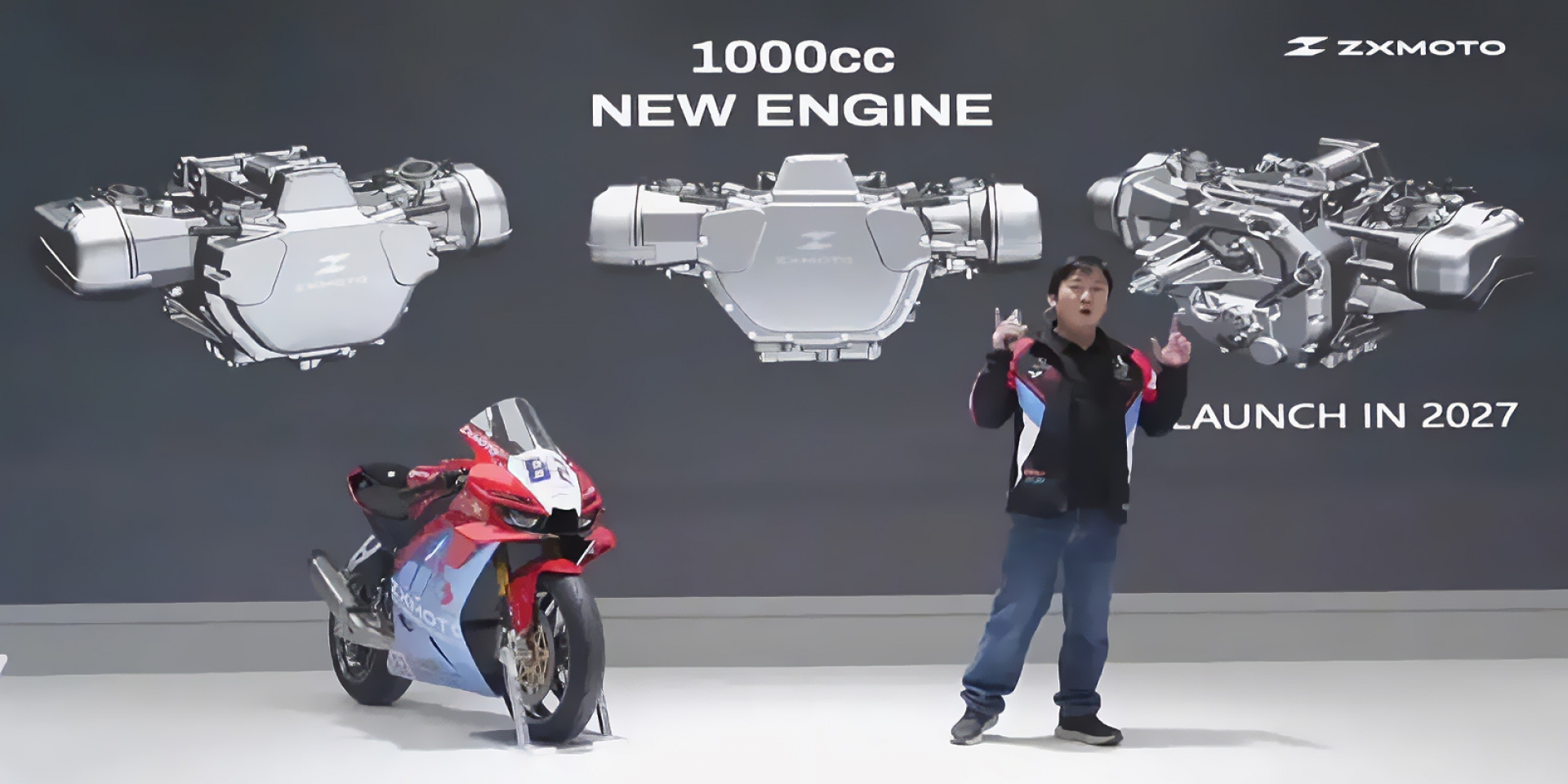 不是寶馬買不起，而是張雪更有性價比？ZXMoto 亮相「全新」1000cc 水平對臥引擎，連水鳥的 AMT 都完美「致敬」！