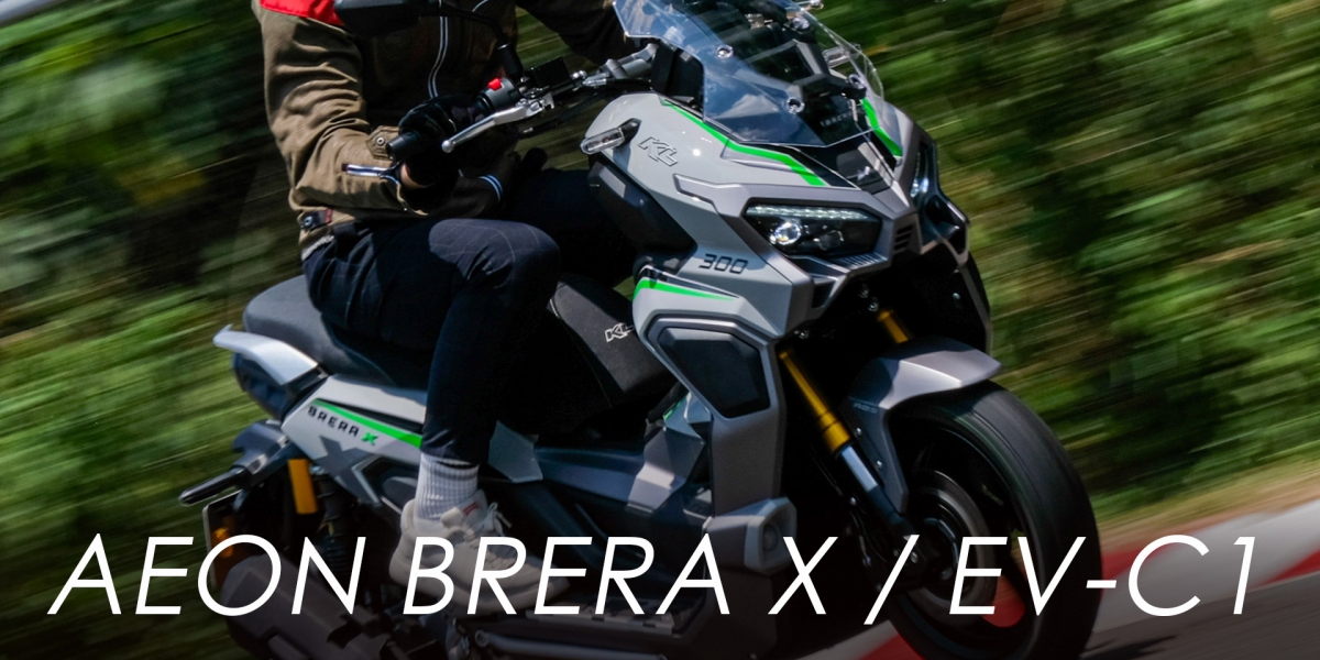 加速夠猛的跨界黃羊!宏佳騰機車BRERA X / EV-C1新車試乘會