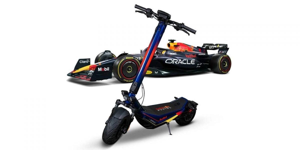 Asia Kingston RS 1200 AT:25公里極速、續航60公里、四種動力模式、13吋胖胖胎的Red Bull 賽車塗裝電動滑板車!