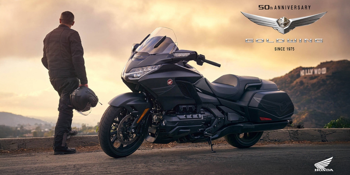 Honda Gold Wing 50週年紀念版登場!豪華長途巡航的終極代表進化再升級