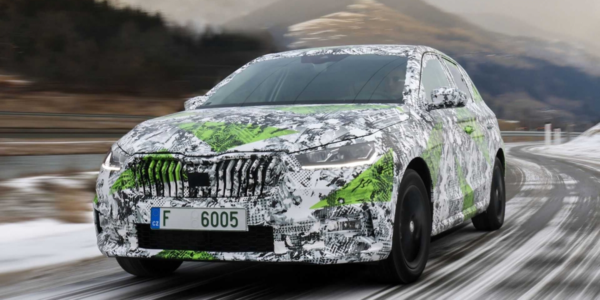 Skoda Fabia大改款現身!車長突破4.1米!