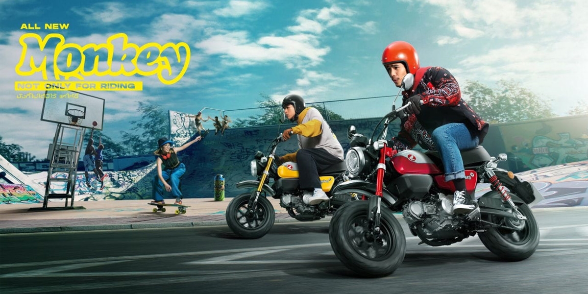 五檔猴登場!2021 HONDA Monkey 125 泰國發表