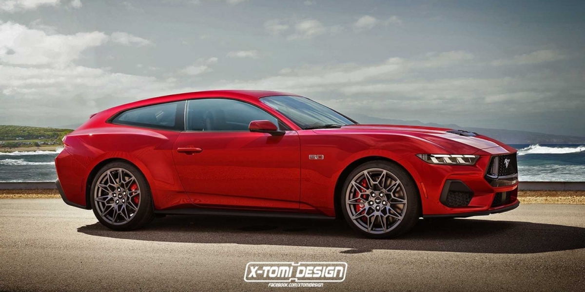 設計師的突發奇想?Ford Mustang Shootingbrake概念登場