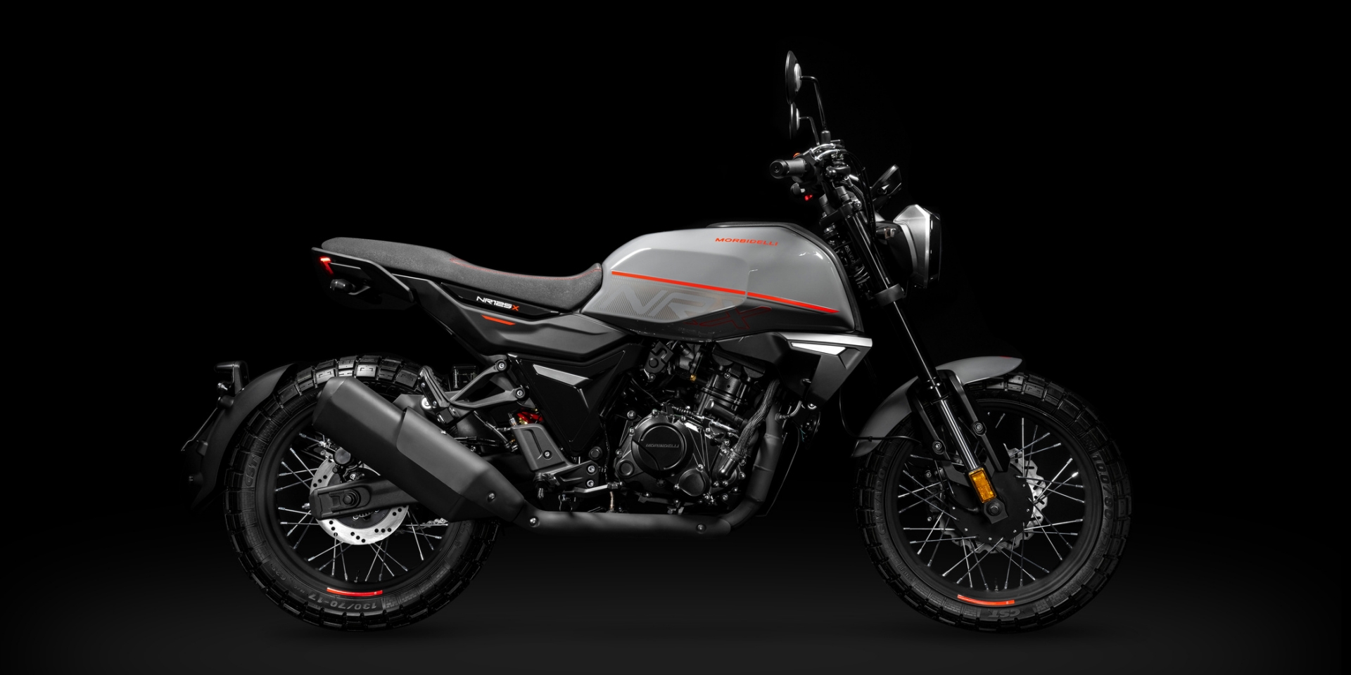 不只帥還很能跑！Morbidelli NR125X 復古輕檔，水冷 14 匹馬力配倒叉