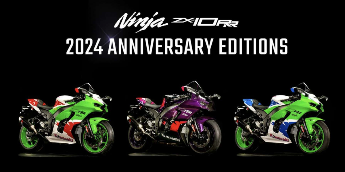 三款塗裝限量40台發售!KAWASAKI在英國推出「ZX-10RR Anniversary Edition」