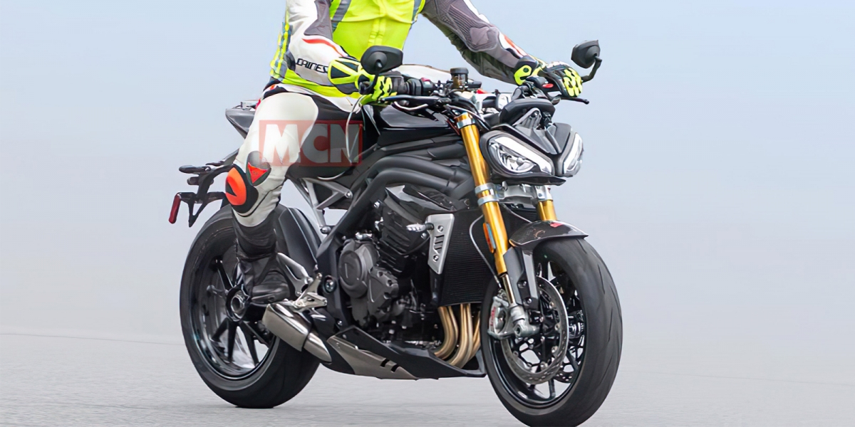 家族化外觀、配備更新。TRIUMPH New Speed Triple間諜照曝光!