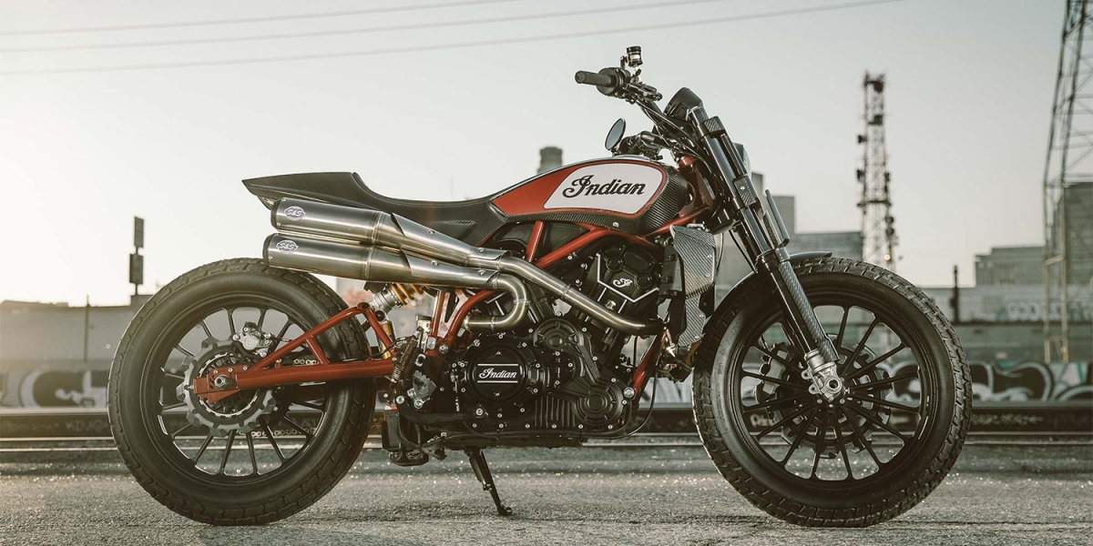 戰鬥氣息十足,Indian Motorcycles Scout FTR1200