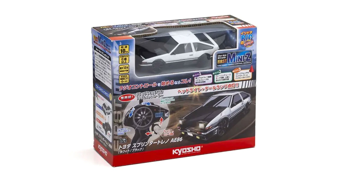 MINI-Z 家族再添生力軍!Toyota Hiace Super GL 和 Sprinter Trueno AE86 加入戰局
