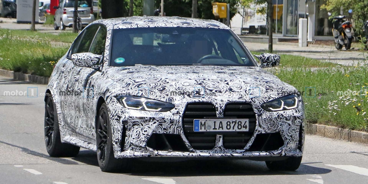 承襲M4大鼻孔!BMW M3間諜照清晰曝光!