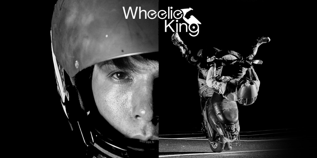 Wheelie King孤輪王。安倍 優創下世界最長孤輪行駛距離