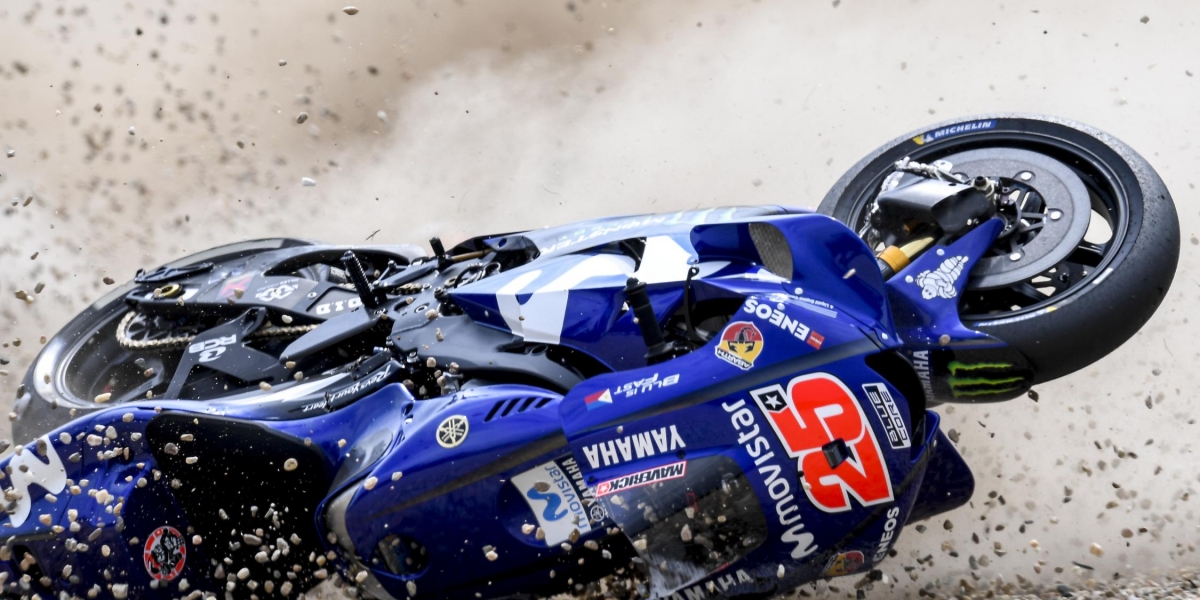飛來橫禍!Maverick Vinales:我莫名其妙被撞飛出去!